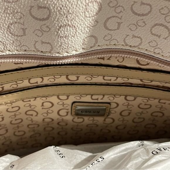 Guess Tote Bag Women Multi Logo, Light Rose, Style CC888325 - Picture 11 of 15